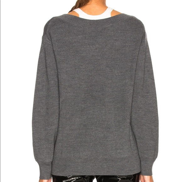 T BY ALEXANDER WANG Bi-Layer Tank Sweater - SOLD - Picture 4 of 4